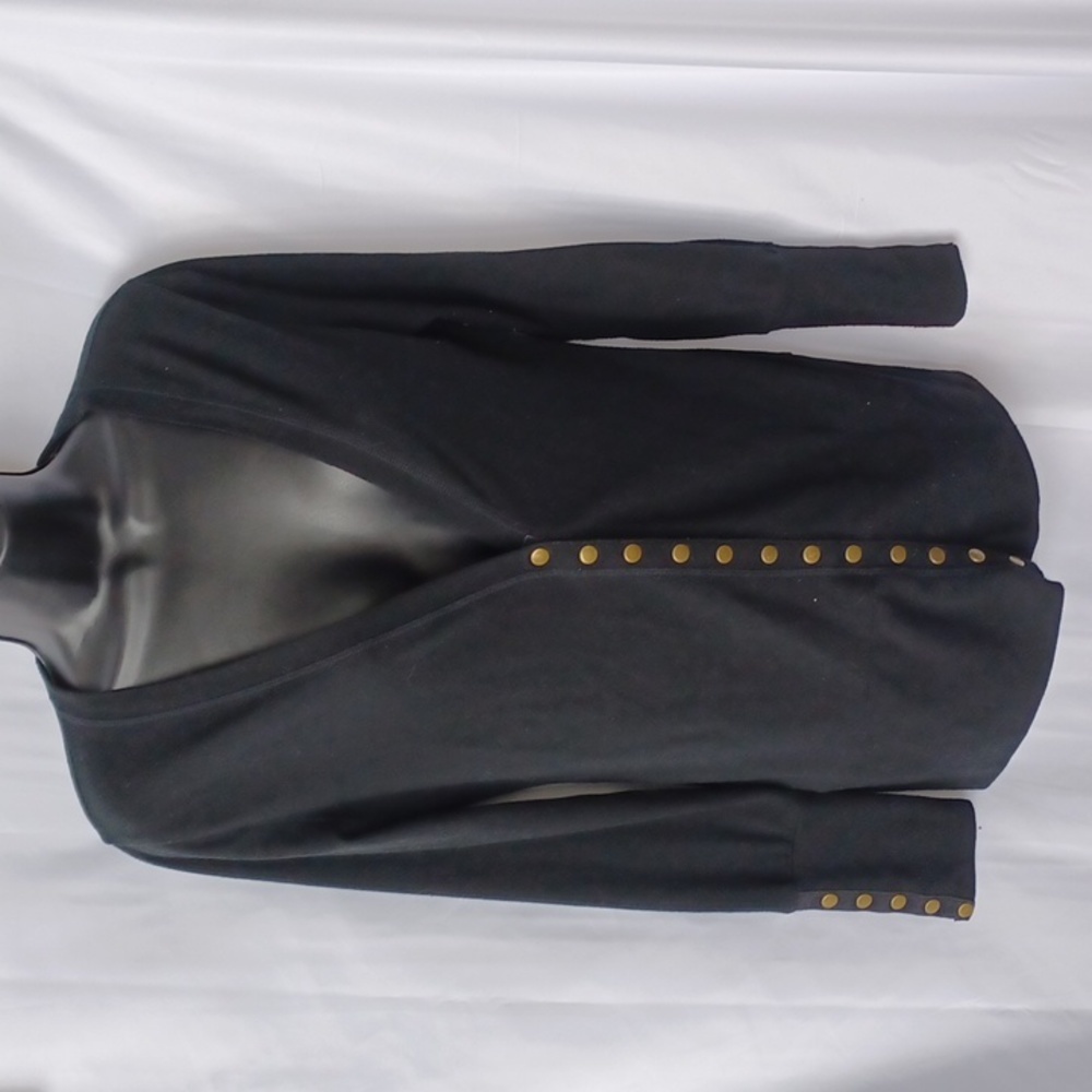 Hawthorne Black Snap Closure Cardigan